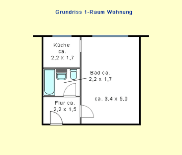 Einzug ab 15.04.2025 möglich. Singlewohnung zum Wohlfühlen - Photo 1