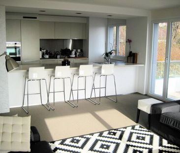 Luxurious 4.5-room apartment with view of the lake and the Alps - Photo 1