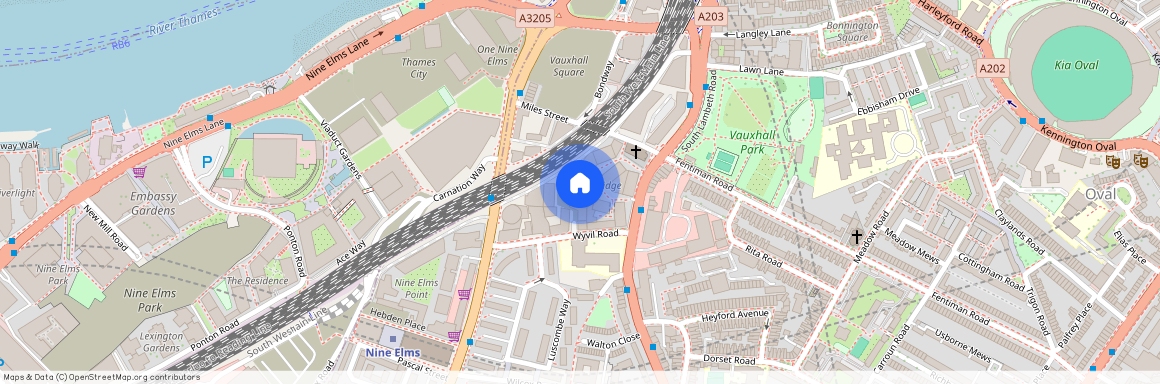 Flat 47, 7a Exchange Gardens, London, SW8 1GF