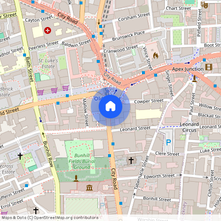 Bezier Apartment, 91 City Road, Shoreditch, Old Street, Islington, London, EC1Y