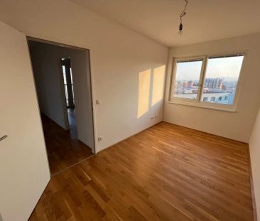 Helle 3-Zimmer-Wohnung mit schönem Ausblick - Geräumiges Wohnzimmer - Foto 3
