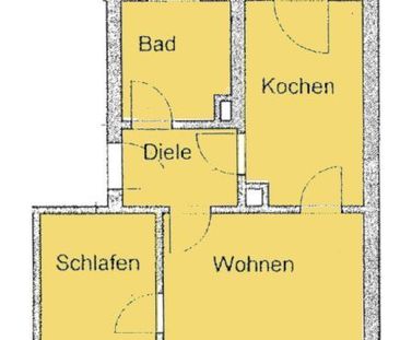 MIT BALKON & SCHÖNEM MIETERGARTEN -Tolle 2-Raum Whg. ruhig und grün... - Photo 3