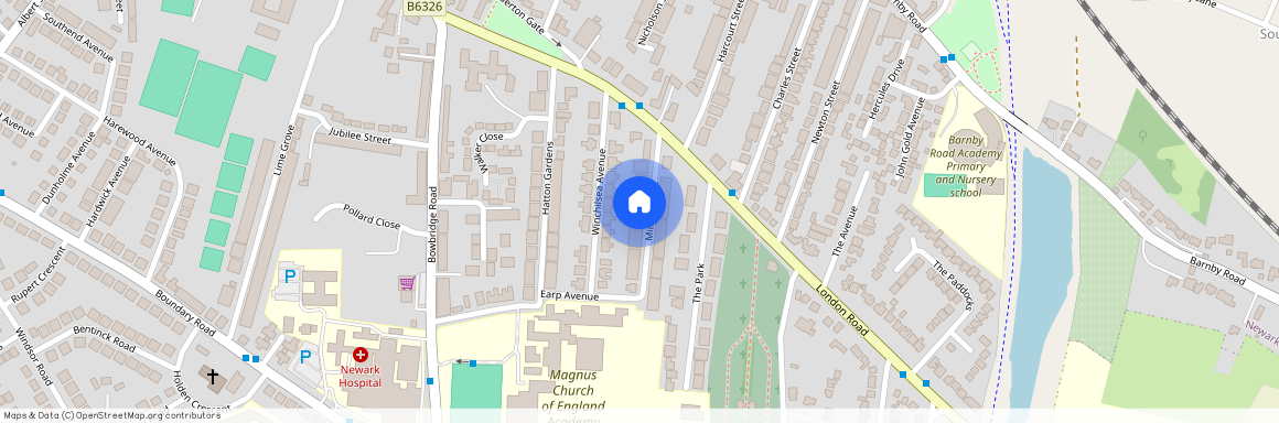 Milner Street, Newark, Nottinghamshire