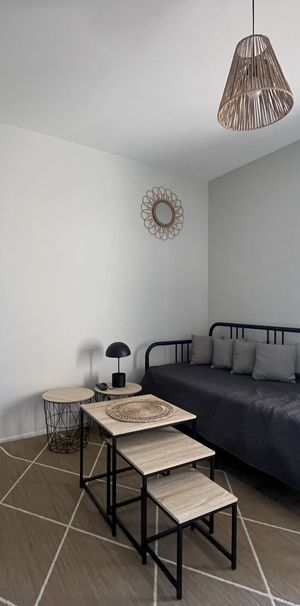 Appartement meublé type 1 bis de 26 m2 balcon et parking. - Photo 1