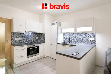 Pronájem prostorného bytu 2+kk, ul. Vídeňská, Brno- Štýřice, balkon, zařízený - Photo 5