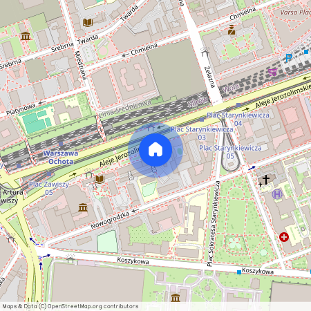 Warszawa, Ochota, Aleje, Jerozolimskie