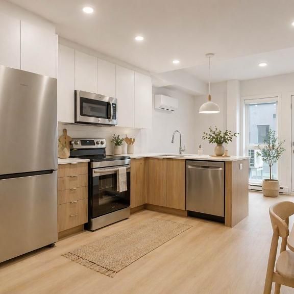 LE FLEURI -- Condos locatifs neufs à Ahuntsic Montreal - logement à louer - Photo 1