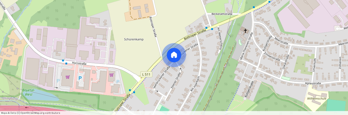 Saarbrückener Str. 14, 45964 Gladbeck OT Ellinghorst