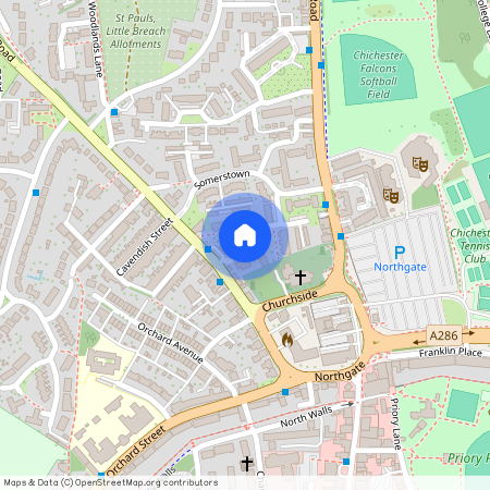 Paulus Court, Somerstown, Chichester, PO19