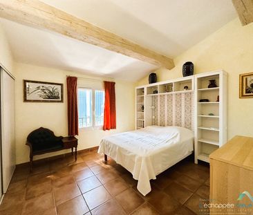 Villa pour 8 personnes avec piscine chauffée et vue mer à La Londe-... - Photo 1