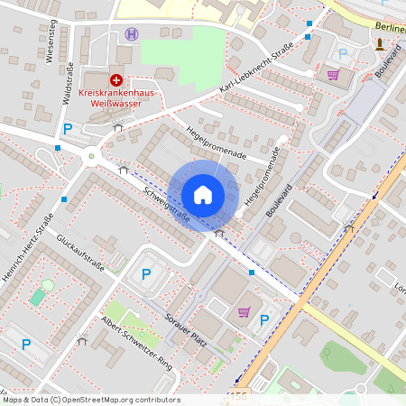 Schweigstr. 35 02943 Weißwasser, Am Wasserturm