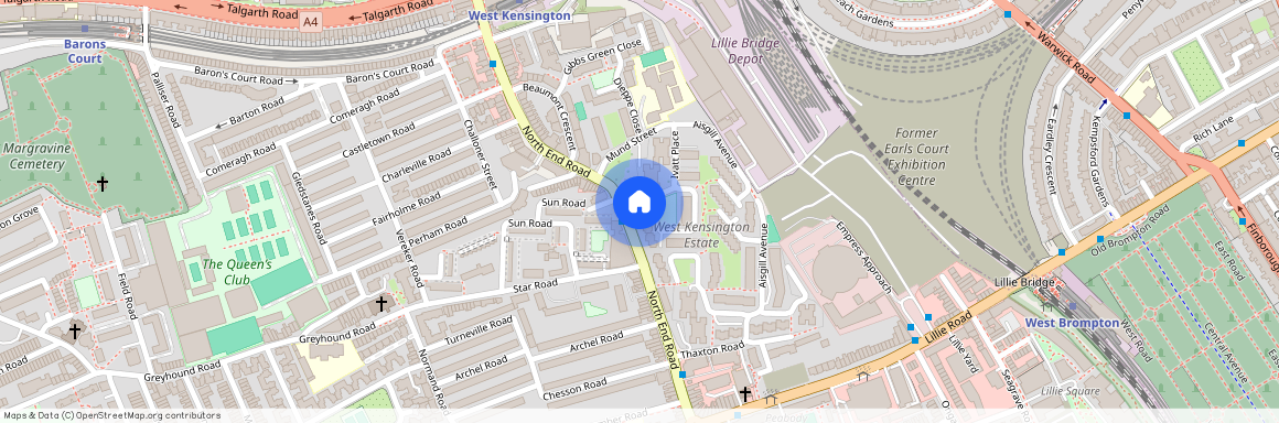 233 North End Road, London, W14 9UA, United Kingdom
