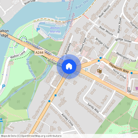 Jubilee Gardens, Weybridge, Surrey, KT13
