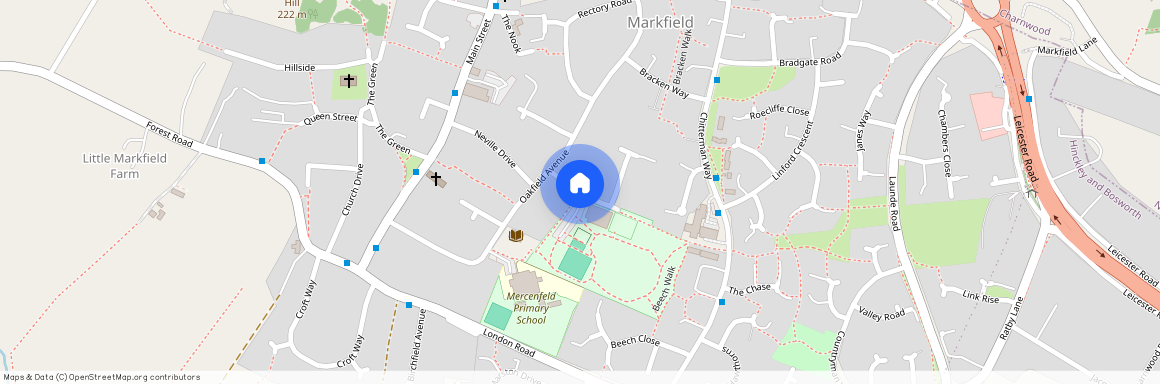 Mayflower Close, Markfield