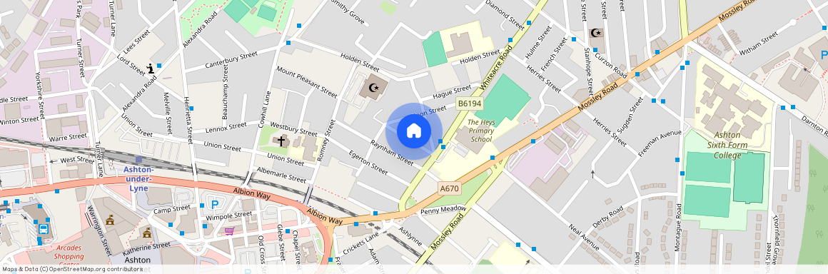 Mount Pleasant Street, Ashton-under-Lyne, OL6 9PF, United Kingdom, Tameside