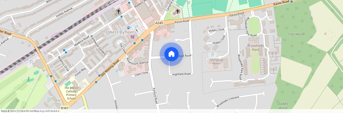 Highfield Road, West Byfleet, Surrey, KT14