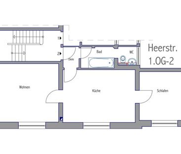 2 Raumwohnung in Duisburg-Hochfeld zu vermieten - Photo 4