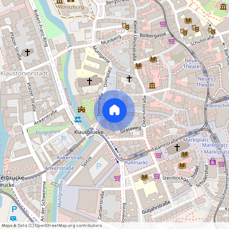 Große Klausstraße, 06108, Große Klausstraße    Halle