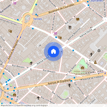 Avenue Hoche, Francja, Paris