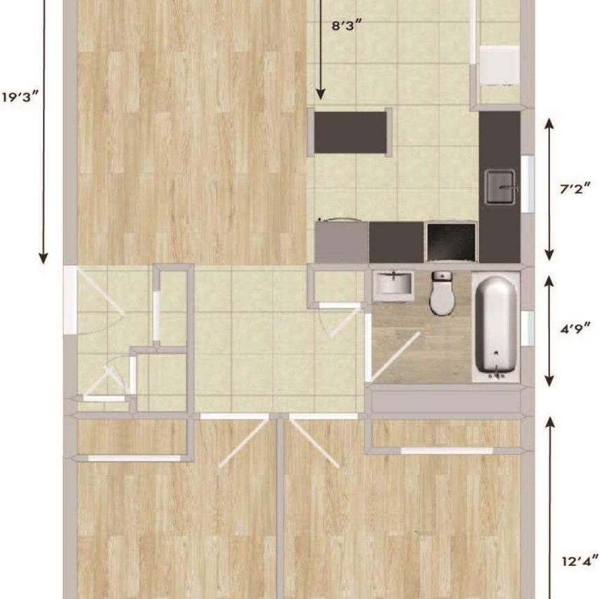 2 CH - 1 SDB - Longueuil - $1,550 /mo - Photo 2