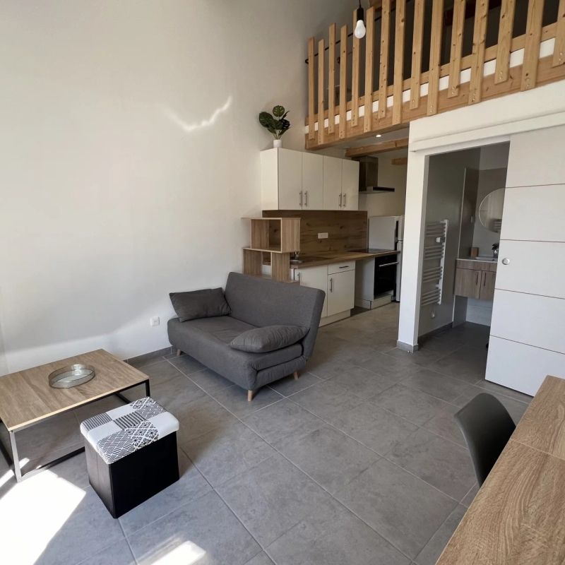 Appartement meublé de type 2 en centre ville - Photo 1