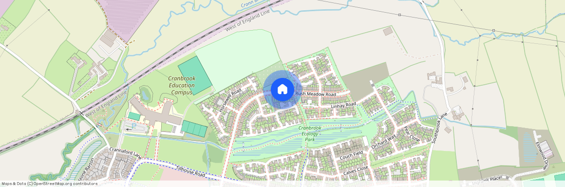 Rush Meadow Road, Cranbrook