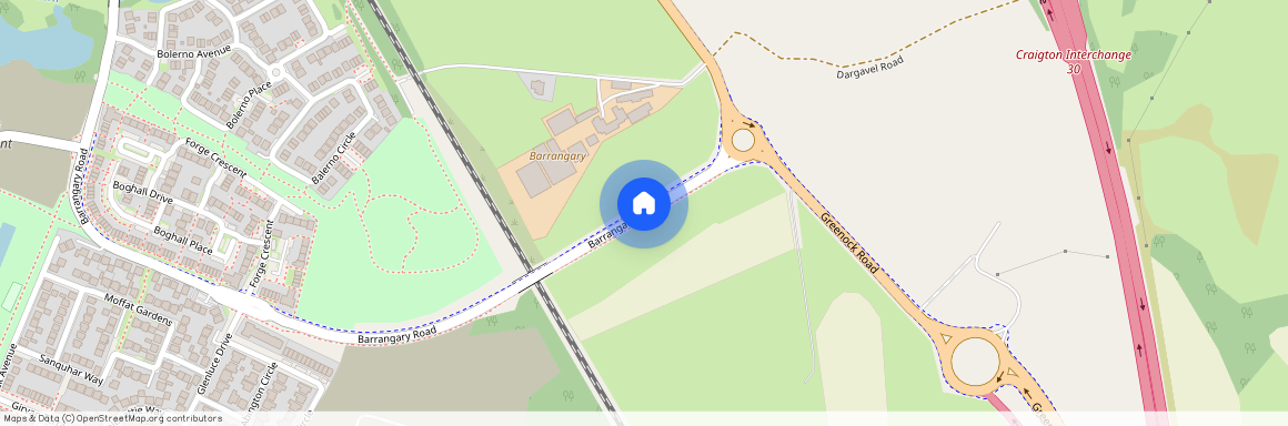 Barrangary Road, Bishopton