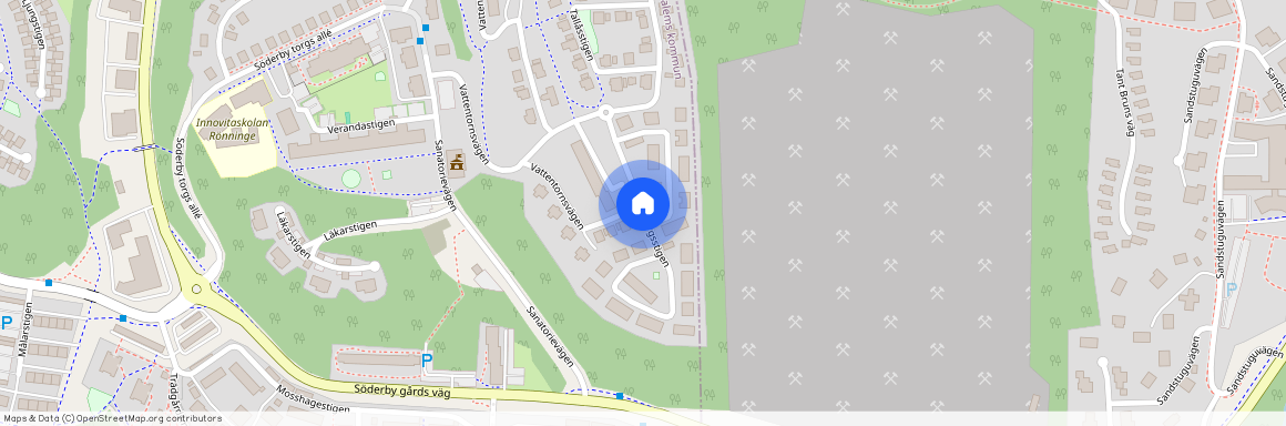 Petersbergsstigen, Rönninge