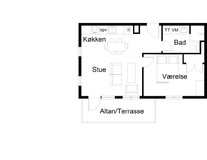 Engtoften 90, St. Dør 4 - Foto 1