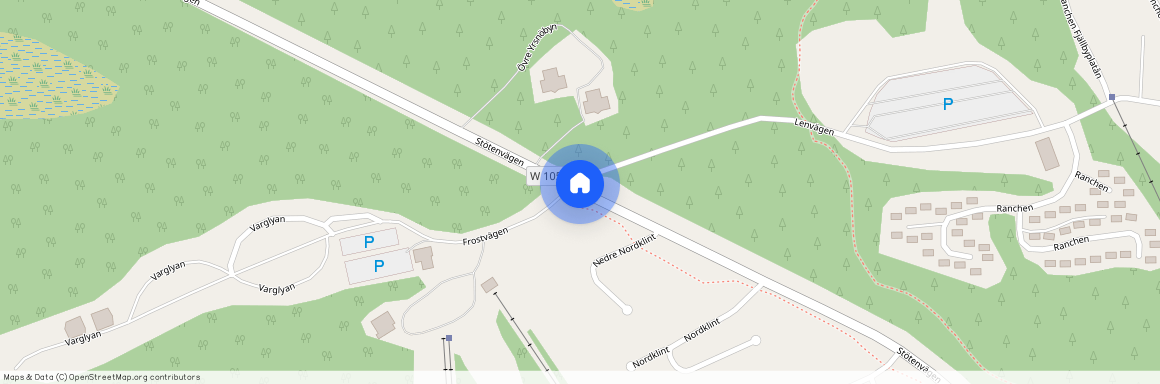 Stötenvägen, Sälen