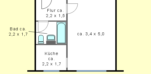 Einzug ab 01.01.2025 möglich. Ideale Singlewohnung – klein UND fein UND die EBK ist schon drin!! - Photo 2