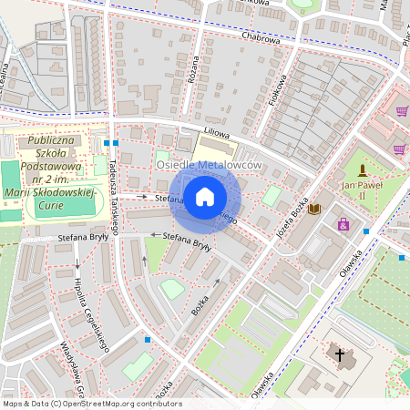 ul. Stefana Drzewieckiego, Jelcz-Laskowice, Jelcz-Laskowice, oławski, dolnośląskie