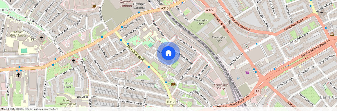 London, W14 8SG