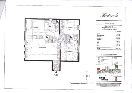 Location Appartement 4 pièces 78m² - Photo 5