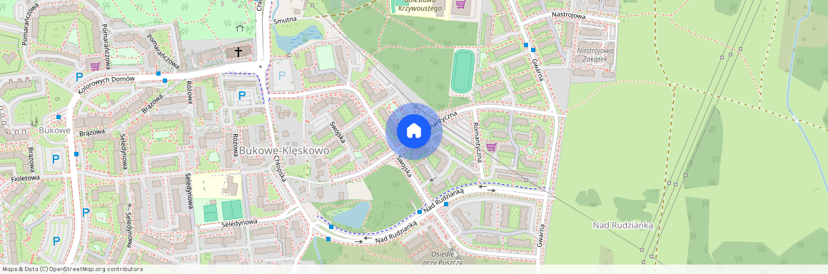 ul. Romantyczna, Bukowe-Klêskowo, Prawobrzeże, Szczecin, zachodniopomorskie