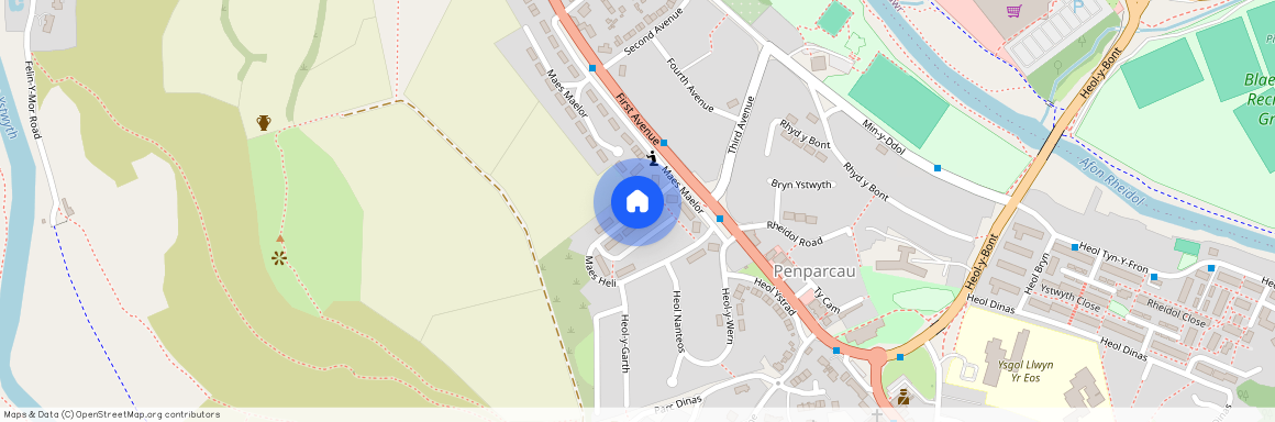 Maesheli, Penparcau SY23