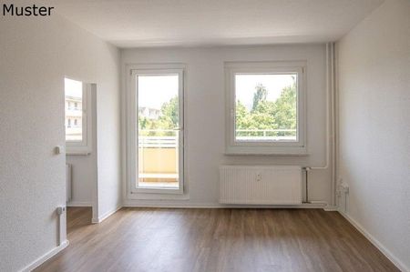 Praktische 3-Zimmer-Wohnung mit Balkon (WBS)! - Foto 4