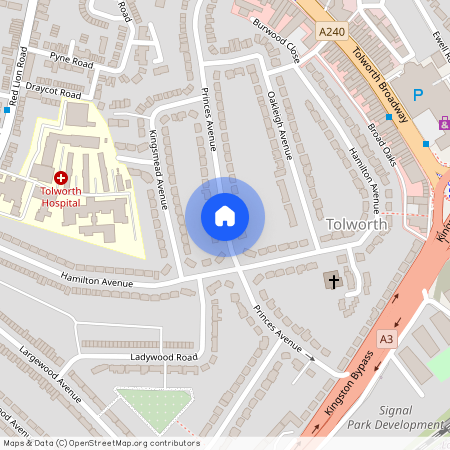 Princes Avenue, Surbiton, KT6 7JN