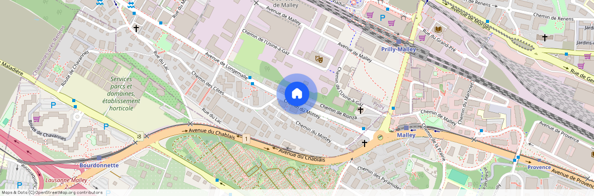 Chemin de Rionza 21, Renens VD