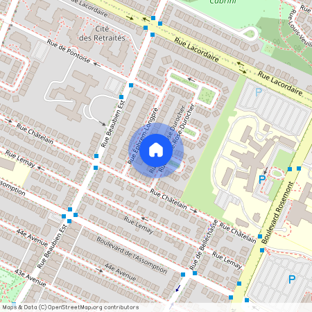 5583 Rue Marie-Rose-Durocher, H1T 3Z1, H1T 3Z1, Montréal