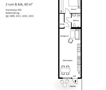 Kronetorps Allé 20J, Arlöv - Foto 3