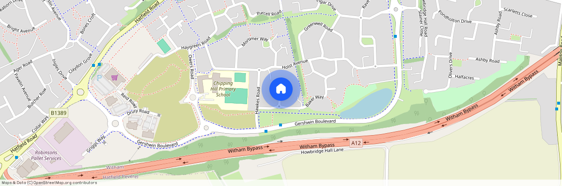 Randall Close, Witham, Essex, CM8