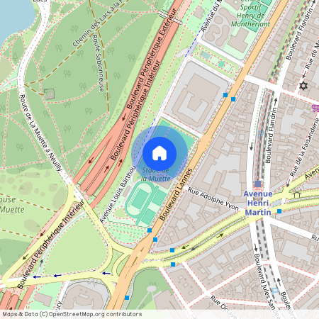 Porte Dauphine, Paris 16Ème