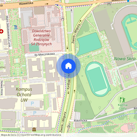 Warszawa, Ochota, Warszawa, Ochota, Żwirki, I, Wigury