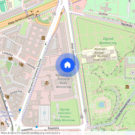 Warszawa, Śródmieście, al., Aleje, Ujazdowskie