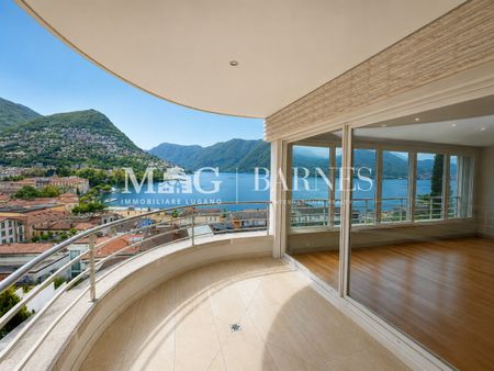 Lugano Centro: Centralissimo appartamento con vista lago splendida, 4.5 locali - Photo 5