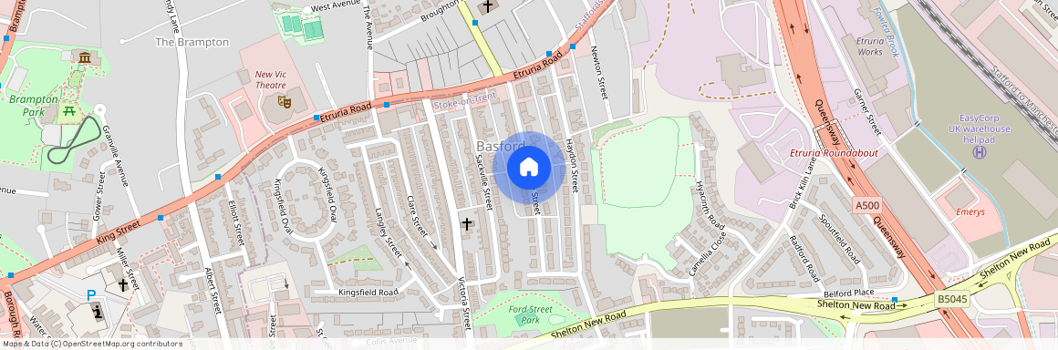 Gladstone Street, Basford (S-O-T), Stoke-On-Trent