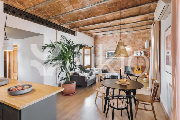 Ático de alquiler en Carrer de Louis Braille, Barri Gòtic - Photo 1