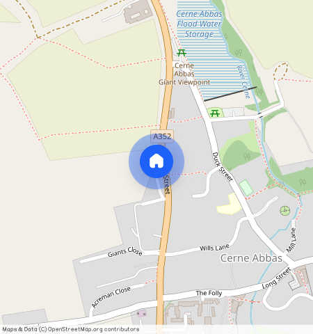 DT2 7JX, Cerne Abbas