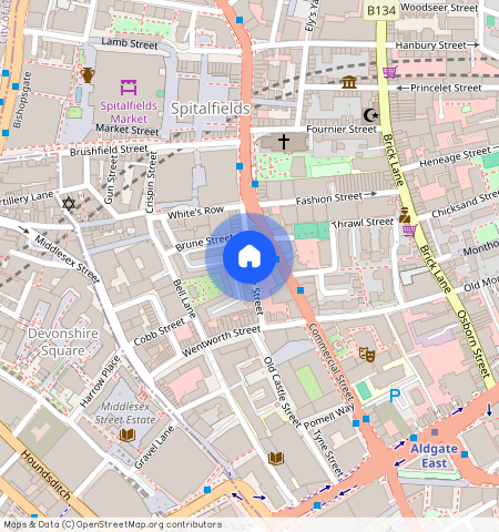 Toynbee Street, Aldgate, E1, London